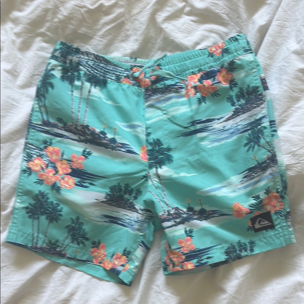 Quiksilver Tropical Print Swim Shorts